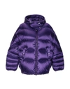 Add Down Jacket In Purple