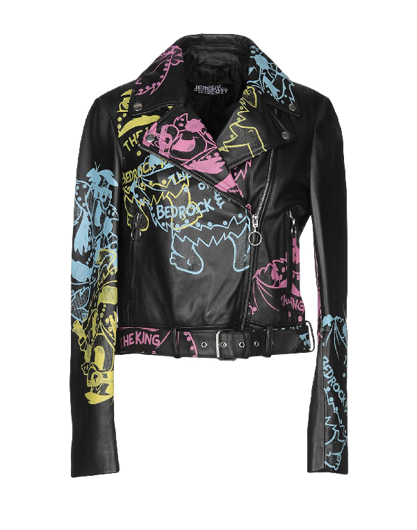 jeremy scott leather jacket