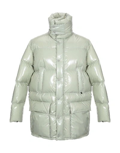 Marc Jacobs Down Jacket In Light Green