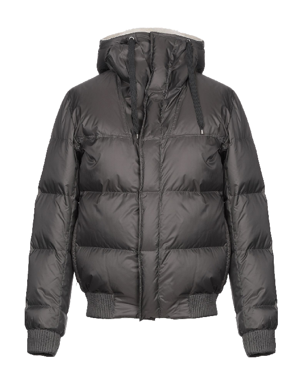 Dior Down Jacket In Lead | ModeSens