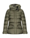 Invicta Down Jacket In Military Green