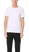 Vince Slub Slim Fit Crewneck T-shirt In Optic White