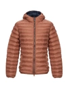 Invicta Down Jackets In Brown