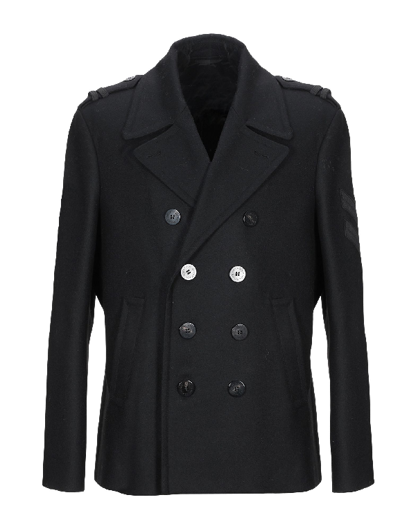 Neil Barrett Coat In Black | ModeSens