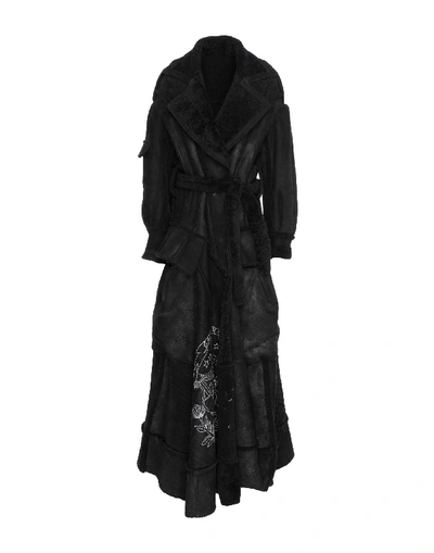 John Galliano Coat In Black