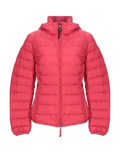 Parajumpers Down Jackets In Brick Red