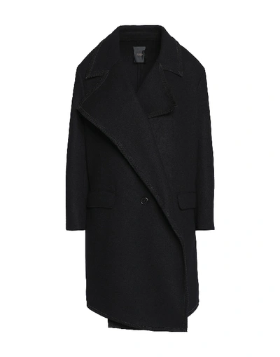 Agnona Coat In Black