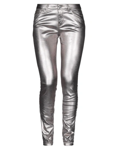 Karl Lagerfeld Pants In Silver