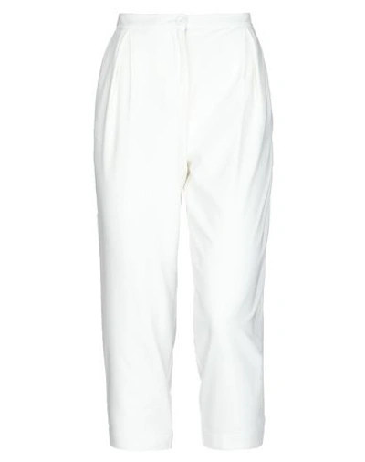 Patrizia Pepe 3/4-length Shorts In White