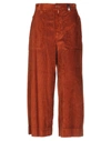 High Casual Pants In Red