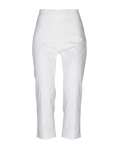 Avenue Montaigne Pants In White