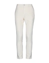 Aglini Casual Pants In Ivory