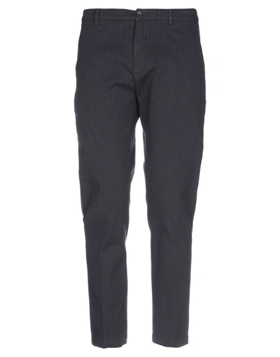 Department Five Casual Pants In Steel Grey