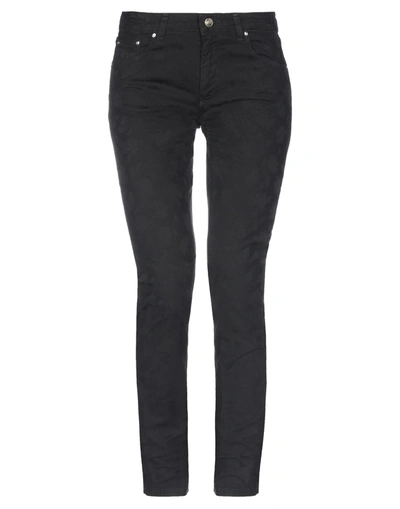 Pt0w Casual Pants In Black