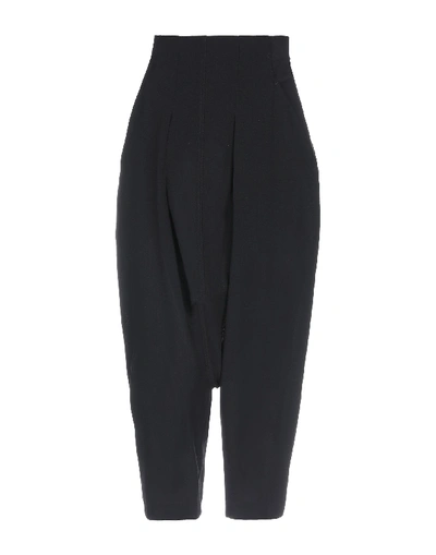 Rick Owens Cropped Pants & Culottes In Black