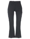 Pinko Cropped Pants In Black
