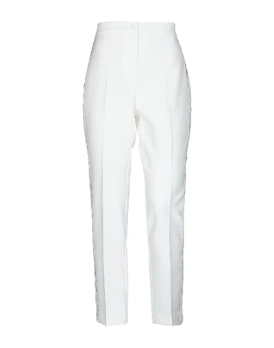 Blumarine Casual Pants In White