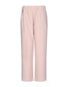 Shirtaporter Casual Pants In Pale Pink