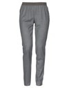 Pt0w Casual Pants In Grey