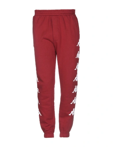 Kappa Casual Pants In Red