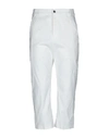 Rick Owens Casual Pants In White