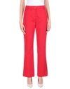 Pinko Woman Pants Red Size 8 Polyester, Elastane