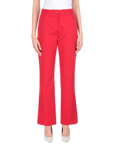Pinko Woman Pants Red Size 8 Polyester, Elastane