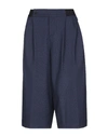 Liu •jo Cropped Pants & Culottes In Dark Blue