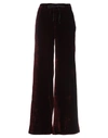 Ben Taverniti Unravel Project Woman Pants Burgundy Size M Viscose, Silk In Red