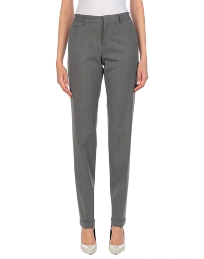 Pt0w Casual Pants In Grey