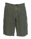 Emporio Armani Shorts & Bermuda Shorts In Military Green