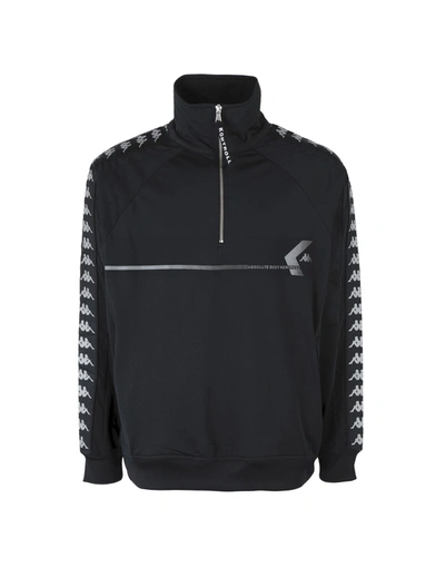 Kappa Sweatshirts In Black
