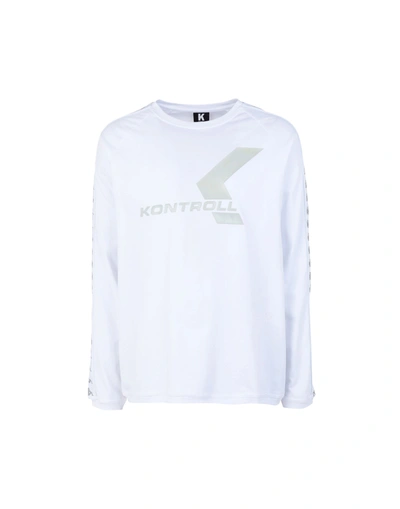 Kappa T-shirts In White