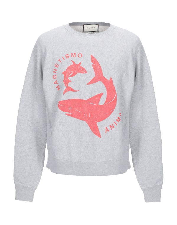 Gucci Sweatshirt In Grey | ModeSens