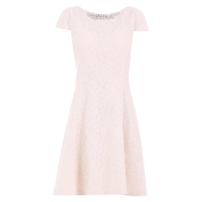 Blugirl Short Sleeves Dress In Cream