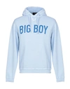 Dsquared2 Hooded Sweatshirt In Sky Blue