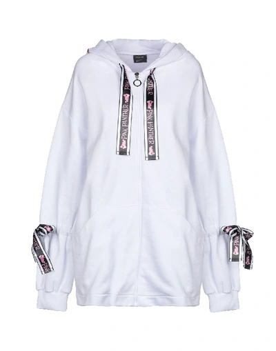 Pinko Hooded Sweatshirt In White