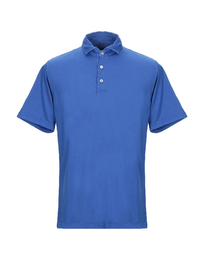 Fedeli Polo Shirt In Blue