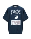 Facetasm T-shirts In Dark Blue