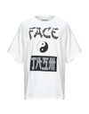 Facetasm T-shirt In White