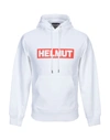 Helmut Lang Hooded Sweatshirt In White