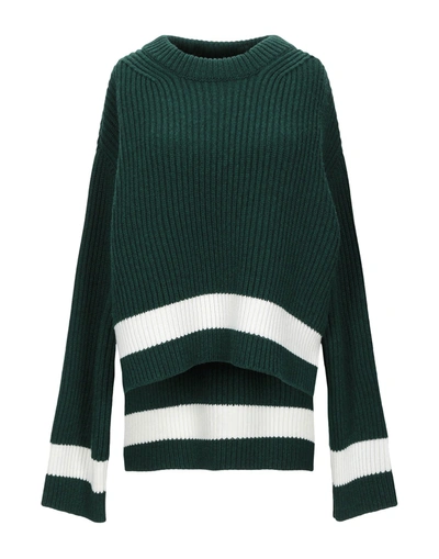 Alexander Mcqueen Sweaters In Green