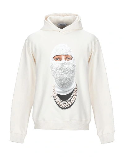 Ih Nom Uh Nit Hooded Sweatshirt In Ivory