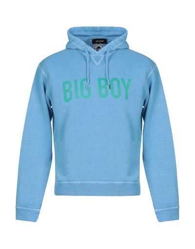 Dsquared2 Sweatshirts In Azure