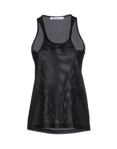Givenchy Tank Tops In Black