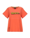 Marc Jacobs T-shirt In Orange
