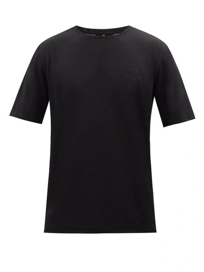 Iffley Road Cambrian Drirelease-jersey Running T-shirt In Black