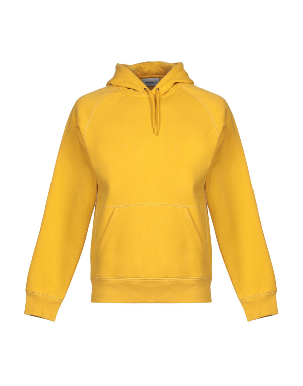 Carhartt Hooded Sweatshirt In Yellow | ModeSens