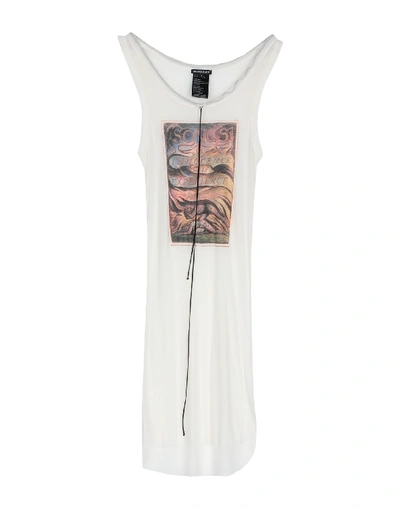 Ann Demeulemeester Tank Top In Ivory