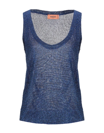 Missoni Top In Bright Blue